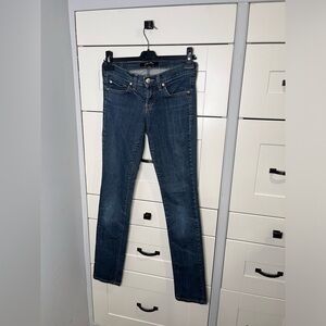 Guido and Marie. Made in Canada. Medium wash. Size 26 stretch